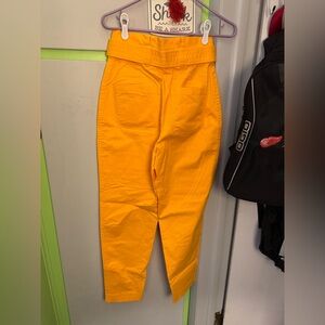Express women’s Bright Yellow Casual Pants